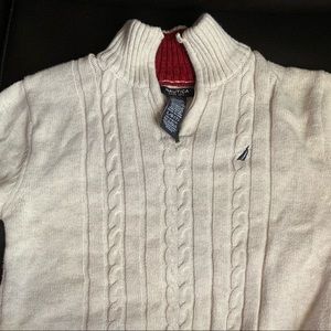 Nautica sweater size L 7 little boys